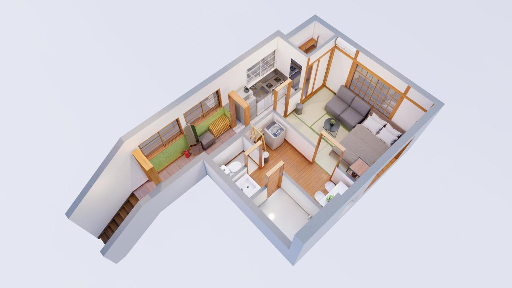 Appartement Kawanosou Shinjuku 1 Minute à Tōkyō Extérieur photo